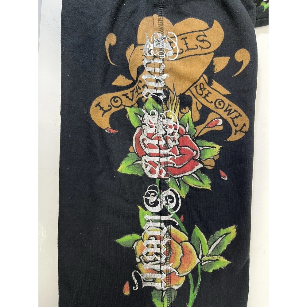 Ed Hardy Love Kills Slowly Women's Gothic Shorts, Small Classic - Picture 6 of 9